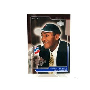 Ron Artest Rookie Upper Deck 1999 Rookie Class 99-00 16th Pick Vintage (33tc)